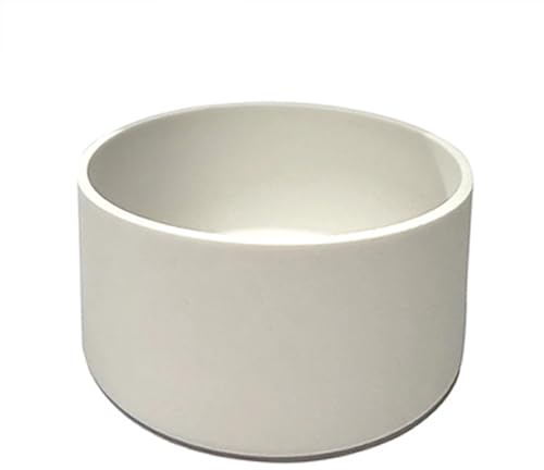 Gteller 2 posavasos de silicona antideslizantes ecológicos para vaso/taza/botella Stanley de 30 oz 40 oz (75 mm, blanco)