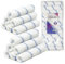 Allgala Mini Paint Roller 6 Mini 3/8 Nap Shedless Microfiber Roller Cover for Door Trim Furniture Cabinets - 12 Pack