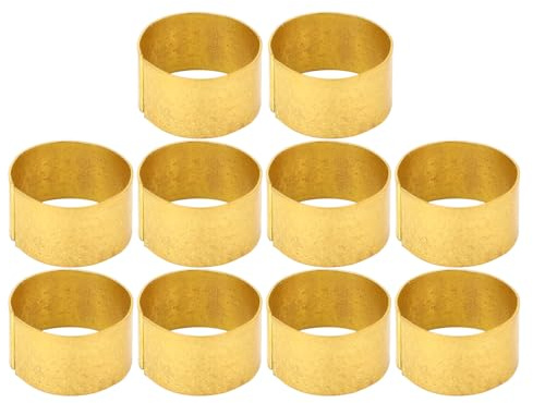 10 Stück Näh Fingerringe, Näh Fingerhüte, Metall Verstellbarer Fingerschutz, Nähen Fingerspitzen Thimble Handarbeiten Handnähen Finger Schützer Nähwerkzeuge für Fingerlinge Stickerei Quilten