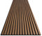 Display Guru Sturdy & Durable Wooden Slat Acoustic Wall Panels & Ceiling Panels with Fibre Sound Absorbing (2, Natural Walnut)