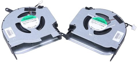 Uitndvyte CPU GPU Ventola DC12V 4Pin 4 Fili Laptop CPU GPU Ventola Raffreddamento per OMEN 16K 16-N per Radiatori per Notebook OMEN 8Pro