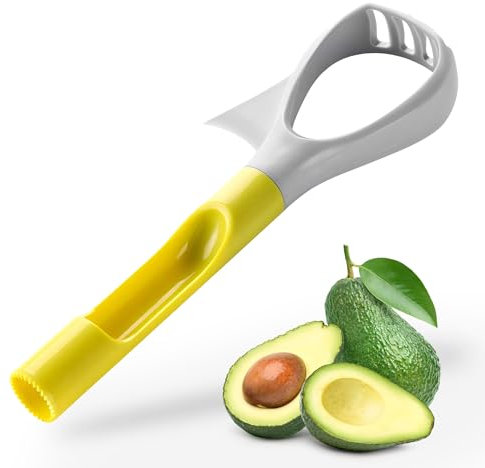 Avocado-Schäler, 3-in-1-Avocadoschneider, 3-in-1-Avocado-Werkzeug, Avocadoschneider und Entkerner, 3-in-1, Avocadoschneider, 3-in-1-Schäler