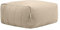 Icon Zen Sitzsack Hocker, Modular Sofa für Erwachsene, Beige, Olefin Stoff für Drinnen und Draußen, Ecksofa, Bequemer Sitzsack Sofa mit Schaumstoff Füllung, Garten, Terrasse, Lounge, Wohnzimmer