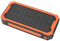 Kikumi Banque D'énergie Solaire, 36800mAh Batterie Externe à Charge Rapide Portable avec 34 LED pour Une Utilisation d'urgence en Camping, Panneau Solaire Monocristallin, 4 Ports USB,