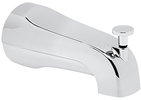 American Standard 8888026.002 Bath Slip-On Diverter Tub Spout, 4 in, Polished Chrome
