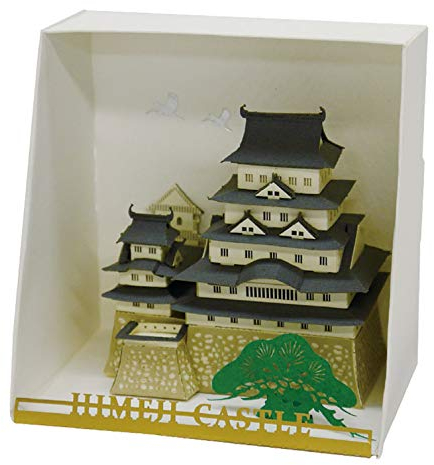 NANOBLOCK 26041 Papernano Himeji-Castle, weiß, grau, Mittel