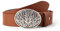 MGM Damen Legno, 100164 Gürtel, Braun (Cognac 950-4), 80 cm (Herstellergröße: 80)