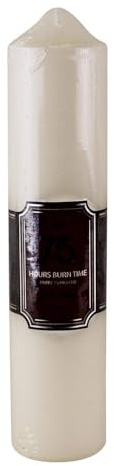 CHURCH CANDLE OVERDIPPED CHURCH PILLAR 75 HOURS BURN TIME 23 X 5 - ITEM NO-CD5267 - 1