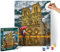 Schipper 609130817 Malen nach Zahlen - Notre Dame - Bilder malen für Erwachsene, inklusive Pinsel und Acrylfarben, 40 x 50 cm