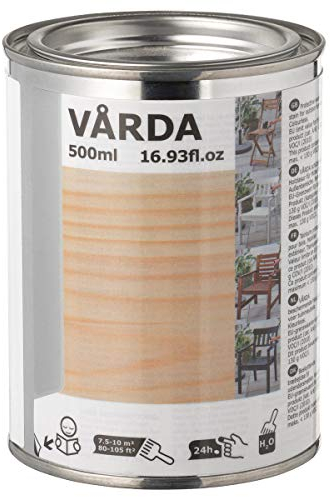 IKEA Vårda Holzfleck, Outdoor-Nutzung farblos