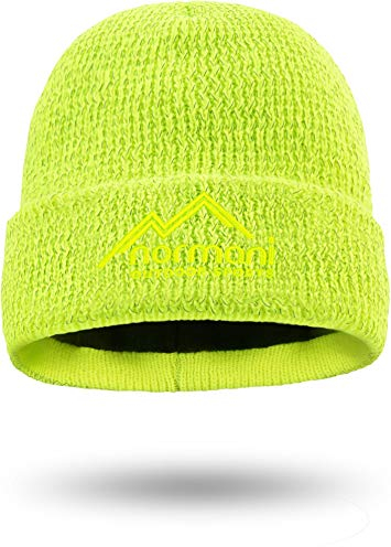 normani Strickmütze mit 3M Thinsulate (40g) und Fleecefutter bis -30°C - für Damen und Herren - Beanie Farbe Reflective
