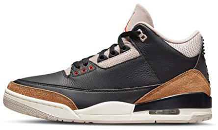 Nike Jordan 3 Retro-Basketballschuhe für Herren, Wüste, 12
