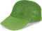 styleBREAKER Papierstroh Baseball Cap einfarbig | luftiges Sommer Basecap mit Metallschnalle verstellbar | Unisex Cap mit Schweißband für Damen und Herren, Farbe:Grün