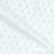VmG-Store Pointoille-Stoff Feinstrick-Jersey mit Lochmuster Baumwollstoff OEKO-TEX Feinstrick (002 I Weiß)