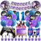 49 Pièces Déco Anniversair, Anniversaire Fortni, Décoration Anniversaire Gaming, Kit Anniversaire Garçon, Decoration Anniversaire Jeu Vidéo, Deco Gaming, 11 Ans Deco anniversaire