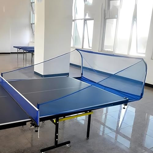 rete di cattura per tennis da tavolo Rete di cattura per palline da ping pong di dimensioni standard, rete da pratica si attacca al tavolo da ping pong con design a nappe, rete di cattura per palline