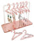 Générique Porte-Bijoux Suspendu Mural Acrylique, Rangement De Bijoux Pour Les Femmes Et Les Filles, 8 Petits Cintres, Rose Gold