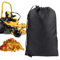 HEBEOT Rasentraktor Grasfangtasche Laub Aufbewahrungstasche Grasfangtasche für Rasentraktor 210D Oxford Tuch Blätter Sammler Tasche 244 x 142 cm
