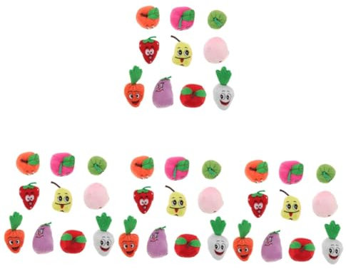 BESTonZON 40 STK entzückende Fingerpuppen ausgestopfte Handpuppe Fingerpuppen für Kinder Handpuppen Spielzeug Fingerpuppen Set Fingerpuppen für Kleinkinder Fingerspielzeug für Kleinkinder