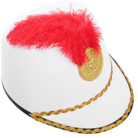COLLBATH Kompakter Nussknacker Hut Blaskapellenhut Kompakter Nussknacker Design Kostümhut Kompakter Cosplay Kostümhut Nussknacker Outfit Versorgung