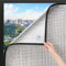 Fensfolie UV-Schutz sonnenschutzfolie Fenster innen Spiegelfolie Fenster Sichtschutz Fensterfolie mit Ösen und Saugnapf,Fenster Thermofolie Aluminiumfolie Isolierfolie 9 mm