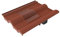Timloc Double Roman Roof Tile Vent RTV-DR Roofing Slate Ventilation (Red)