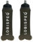 LOBISPEQ®️ - Pack de 2 Soft Flask 500ml de Boca Ancha Libre de BPA | Botellas Blandas Hidratación de TPU | Botella Agua Plegable Para Running, Trail Running o Cualquier Deporte (BOCA ANCHA, GRIS)