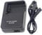 BC-W126 NP-W126 NP-W126S Battery Charger for Fujifilm FinePix X100VI, X100V, X100F, X-A5, X-A10, X-E4, X-Pro2, X-Pro3, X-T1, X-T2, X-T3, X-T10, X-T20, X-T30, X-T30 II Camera & 120cm AC Power Cord