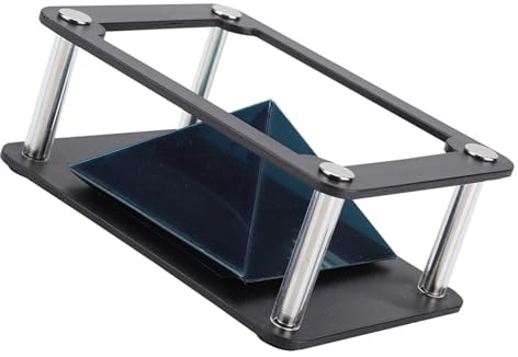 3D Holographic Projector, Stable Performance Hologram Display for Smartphone ABS Material Cylindrical Design for Personal Entertainment Home Use Gaming Parties and Tech Enthusiasts