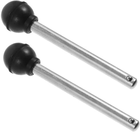 Didiseaon 2Pcs Weight Stack Loading Pin with Head Locking Mechanism for Gym Equipment Fitness Machines Stable and Secure Pins for Weight Bench and Cable Attachments Suitable for Home and Gym