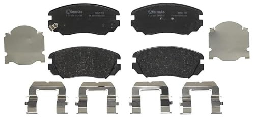 Brembo P 59 054 Bremsbelagsatz, Scheibenbremse - (4-teilig) | Kompatibel mit: BENTLEY FLYING SPUR, CHEVROLET MALIBU, OPEL INSIGNIA A, INSIGNIA A Country Tourer, INSIGNIA A Sports Tourer