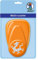 Ursus 19480040 - Motivlocher mit Hebel mittel, Drache, orange, ausgestanztes Motiv ca. 25,4 mm, aus Kunststoff mit Metallstanze, geeignet für Grammaturen von 160 220 g /qm, keine