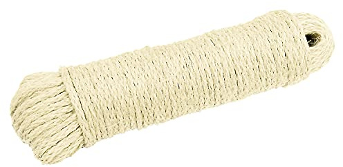 Burstenmann 1399 Wäscheleine Kunststoff Beige 8,5 x 26 x 6 cm - 30 m