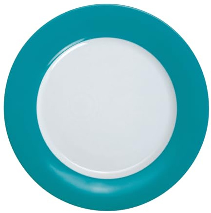 KAHLA 576400A72216C Pronto Colore Brunch-Teller 23 cm ocean green|türkiser Teller aus Porzellan
