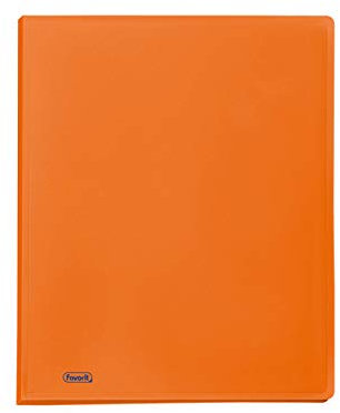 Favorit 100460249 PP Ordner (PP), Orange, 20 Blatt, 220 mm, 300 mm