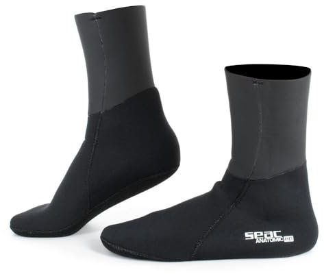 Seac Anatomic, Neoprensocken, Thermosocke für Apnoe und Tauchen mit Tauchflossen