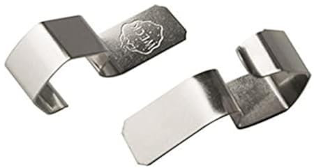 APS 82319 Set von 8 Clips für 4 Weck Gläser, Edelstahl