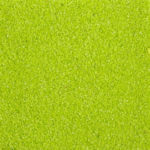 Fuchs seit 1895 Dekosand Farbsand Streudeko 0,5mm 1000g in versch. Farben, Farbe:apfelgrün