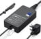 Surface Charger,65W Surface Pro Charger for Surface Pro 3/4/5/6/7/7+/8/9, Surface Laptop 1/2/3/4/5/6, Surface Go 1/2/3/4, Surface LaptopGo 1/2/3, Surface Book 1/2/3, Surface Laptop Studio