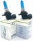 INION 2x Stück HIR2 9012 55W 12V Halogen Lampen Blue Vision Optik Faltschachtel (HIR2 Blau)