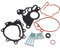 ZEALfix Kit de Joint de Réparation de Pompe Tandem à Vide de Carburant 03G145209 pour A3 A4 A6 ALTEA LEON TOLEDO Octavia 03G145209C