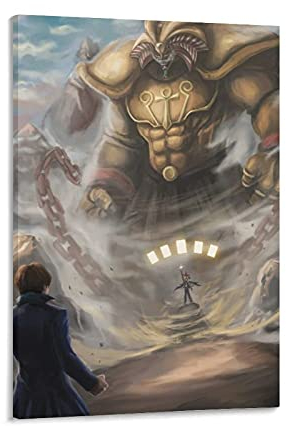 haocaitou Exodia Yu Gi Oh Poster, dekoratives Gemälde, Leinwand, Wandkunst, Wohnzimmer, Poster, Schlafzimmer, Gemälde, 60 x 90 cm