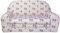 FORTISLINE – Kindersofa MINI ausklappbar 40x78x45cm - Kindersofa für Kinder 2in1 - Kindercouch ausklappbar - Schlafcouch aus Schaumstoff - Abnehmbarer Bezug - Viele Motive
