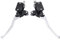 Leve Pompa Freno Frizione 2 Pezzi Sinistra Destra Universale 7/8 Pollici Freno Idraulico del Manubrio della Moto Sostituzione per Scooter Majesty Cruiser T2 T3 T5 T8
