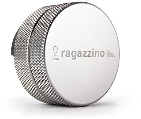 ragazzino The Barista Company Höhenverstellbarer Edelstahl Leveler 58mm | 3 Leaf Kaffeeverteiler für Siebträgermaschinen | Kaffee Distributor für Barista | Professioneller Kaffee-Nivellierer