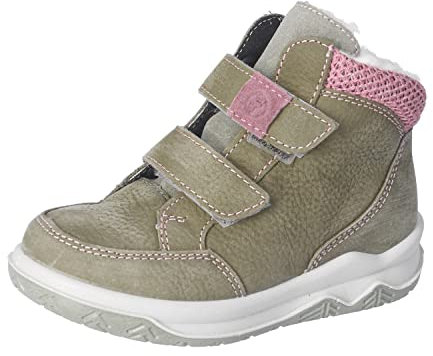 RICOSTA Mädchen Winterstiefel Luan,Kinder Boots,WMS:Mittel,lose Einlage,RicostaTEX,Outdoor-Kinderschuhe,warm,eukalyptus/rosa (530),25 EU