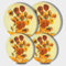 Sunflower Vase Picture Round Hob Covers 4-Piece Stove Plate Cooker Hob Covers for Cookers Top Burner Gas Range Protector Cookware Accessories Cooktop Farmhouse Decor