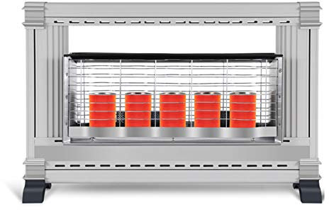 Calentador Gabinete de calefacción independiente, calentador portátil de 5,5 kW, calentador de Gas butano de bajo ruido, espacio de calentador de propano de seguridad