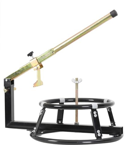TABODD Motorcycle Tyre Changer Tires Bead Breaker, 16-21in Portable Motorcycle Tyre Changer Tyre Changer Motorbike Tyre Changer Dirt Bike Changing Stand Mount