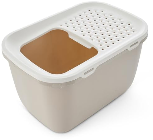 XXXL Katzentoilette Katzenklo HOP IN Giant Einstieg von Oben speziell für große Katzen